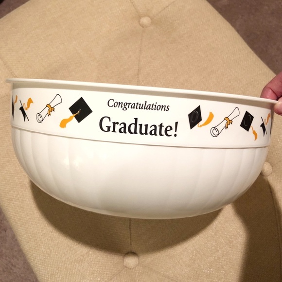 PackerWare Party Supplies Jumbo Graduate Bowl Poshmark